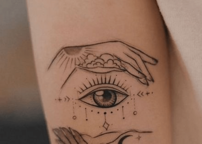 The Eyes of Ray Tattoo