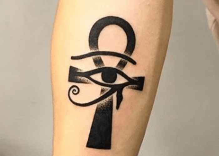 Eye of Horus Forearm Tattoo
