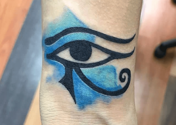 Eye of Horus Tattoo Placement