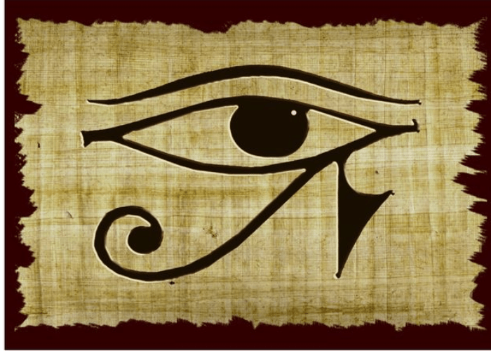 Symbols of Wedjat Papyrus